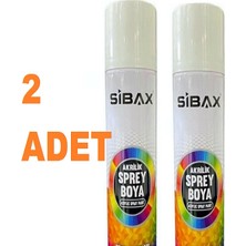 Sibax Sprey Boya Parlak Beyaz 2 Adet 250 ml Gönderilir 10 Yıl Raf Ömrü