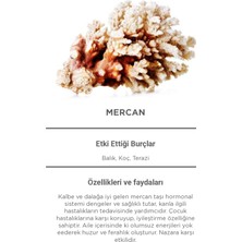 Y&B Sifalı Doğal Taş %100 Gerçek 4mm Mercan Bileklik