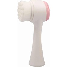 Nadom Taşınabilir Silikon Hafif Pürüzsüz Cilt Peeling Bakım Temizleme Fırçası Çift Taraflı