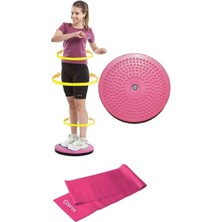 Nadom 2'li Set Dönen Evde Form Tutma Aleti Twister Disc Pilates Bandı
