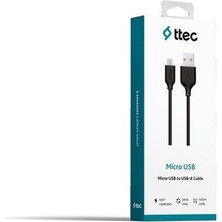 Ttec Micro - Usb-A Şarj ve Data Kablosu 120CM 2DK7530