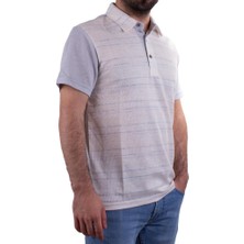 Twister Jeans 2281BB Gri Polo Yaka Erkek T-Shirt