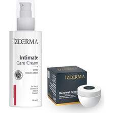 İzderma Renewal Krem Intim Bakım Kremi (Dış Genital Bölge Için Krem) 2'Li Set