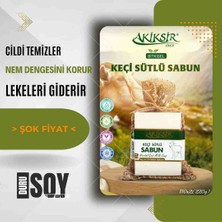 Akiksir Keçi Sütlü Doğal Sabun