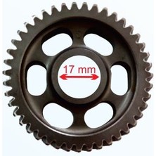 Mondial Atv Kymco 150 Uyumlu Şanzıman Dişlisi 43T Iç 17 mm R Helis 6 Delikli Öm -Erpilsan