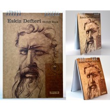 Pagos Yayıncılık A4-A5-A6 3'lü Set Eskiz Defteri Sketch Book