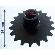 Mondial Atv Ön Dişli 520-19T Iç 20 mm Uzunluk 46 mm M Öm -Erpilsan