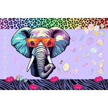 Pleasure Of Silk Cool Elephant Saf Pamuk Pareo
