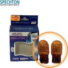 Spechton 12V 1016 Ampul Dipsiz T20 21/5W Turuncu (2 Ad)