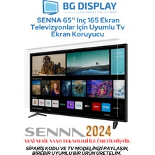 BG Display Senna 65'' Inç 165 Ekran Televizyonlar Için Uyumlu Tv Ekran Koruyucu