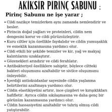 Pro Lific Natural Pirinç Doğal Kabak Lifli Sabun