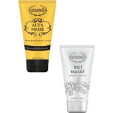 Ersağ Altın Maske 150 ml & İnci Maske İkisi Bir Arada