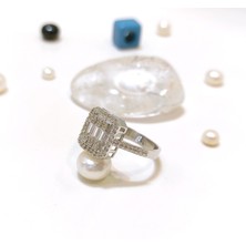 Altın Ofisi Baget Taşlı Yüzük 14 Ayar Altın Hd Videolu