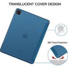 MobaxAksesuar Apple iPad Pro 11 4. Nesil M2 Kılıf Kılıf Pu Deri Smart Standlı Case