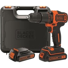 Black & Decker BDCHD18KB Li/ıon Akülü Vidalama, Çok Renkli