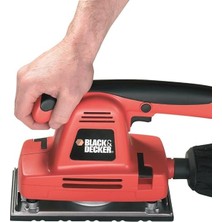 Black Decker KA320EKA Titreşimli Zımpara, Çok Renkli, 220W 310W