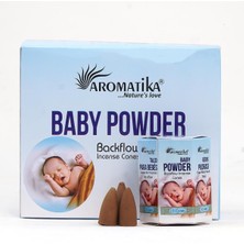 Mithbox Baby Powder Bebek Pudrası Kokulu 10 Adet Geri Akış Tütsü