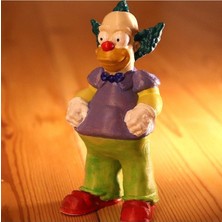 Turansoy Craft Krusty The Clown Simpson Simpsons Simpsonlar Boyalı Figür 15 cm