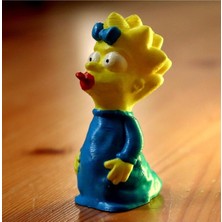 Turansoy Craft Maggie Simpson Simpsons Simpsonlar Boyalı Figür 7 cm