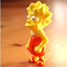 Turansoy Craft Lisa Simpson Simpsons Simpsonlar Boyalı Figür 7 cm