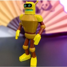 Turansoy Craft Calculon Futurama Figür 15 cm