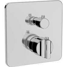 Artema Suit U A4267523 Ankastre Termostatik Duş Bataryası, Sıva Üstü, V-Box, Altın  Krom