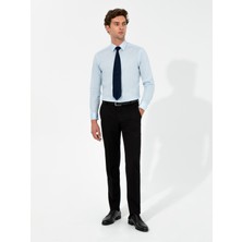 Cacharel Erkek Açık Mavi Slim Fit Uzun Kollu Basic Gömlek 50259791-VR003