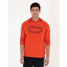 Pierre Cardin Erkek Kırmızı Regular Fit Sweatshirt 50285219-Vr030