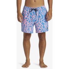 Quiksilver Pembe Erkek Şort Mayo AQYJV03144_SURFSILK Mıx Volley 16