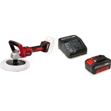 Einhell Ce-Cp 18/180 Li E - Solo, Kömürsüz Akülü Polisaj ve Zımpara Makinesi ve Einhell 18V 4,0 Ah