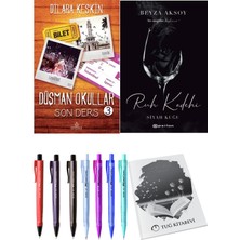 Düşman Okullar 3 Dilara Keskin ve Epsilon Yayınevi Ruh Kadehi Beyza Aksoy 2li Set