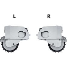 Kingkuee 1c STYTJ01ZHM Sol ve Sağ Tekerlek Parçaları Evrensel Tekerlek Motorlu Robotlu Süpürge Onarım Parçaları R (Yurt Dışından)