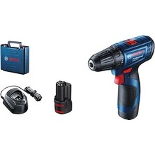 Bosch Professional Gsr 120-LI Akülü Delme Vidalama Makinesi (12 Volt, 2 x 2,0 Ah Akü, Şarj Cihazı