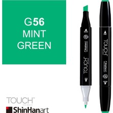 Shinhan Art Art Touch Twin Marker G56 Mint Green