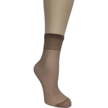 Dode Flora Kadın Soket Çorap 12 Li 20 Den Mat Burnu Takviyeli Dayanıklı Esnek  Müjde  -