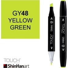 Shinhan Art Art Touch Twin Marker GY48 Yellow Green