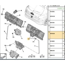 Psa Bagaj Açma Kolu 206 (8726.Q0)