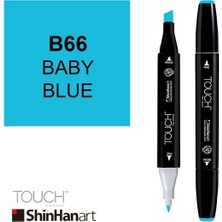 Shinhan Art Art Touch Twin Marker B66 Baby Blue