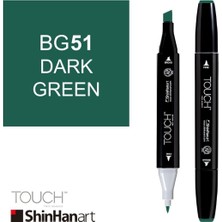 Shinhan Art Art Touch Twin Marker BG51 Dark Green