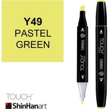 Shinhan Art Art Touch Twin Marker Y49 Pastel Green