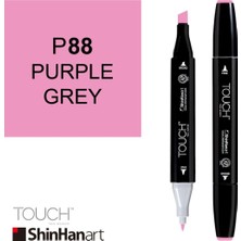 Shinhan Art Art Touch Twin Marker P88 Purple Grey