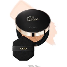 Clio Mat Bitişli Kapatıcılık Sunan Cushion Clio Kill Cover Fixer Cushion+Refill (02 LINGERIE)SPF50+ Pa+++