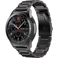 Twin Case Huawei Watch Gt4 46MM Gt3 Elite Gt Runner Uyumlu 22MM Çelik Paslanmaz Metal Kordon