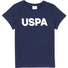 U.S. Polo Assn. Erkek Çocuk Lacivert Basic Bisiklet Yaka Tişört 50279614-VR033