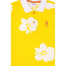 U.S. Polo Assn. Erkek Çocuk Sarı Tişört 50290244-VR044
