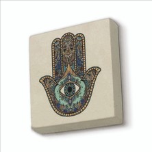 Sadrazam Fatıma’nın Eli Baskılı Doğaltaş MAGNETKD-001BUZDOLABI Süsü