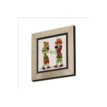 Sadrazam Hacivat ile Karagöz Baskılı Mdf MAGNETKRT-114BUZDOLABI Süsü