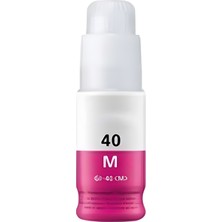 Inktex Canon Gı-40 / 3401C001 Kırmızı Uyumlu Mürekkep