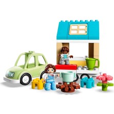 LEGO® Duplo Kasabası Tekerlekli Aile Evi 10986 2 Yaş ve Üzeri Için Yaratıcı Oyuncak Yapım Seti (31 Parça)