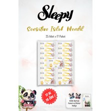 Sleepy 17 Al 15 Öde Sleepy Sensitive Islak Mendil 25'li ve 60'lı Rosıe